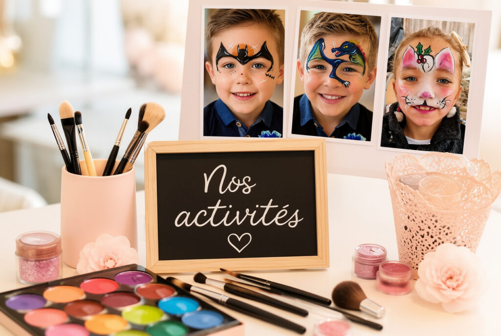 image nos activités avec nos maquillages